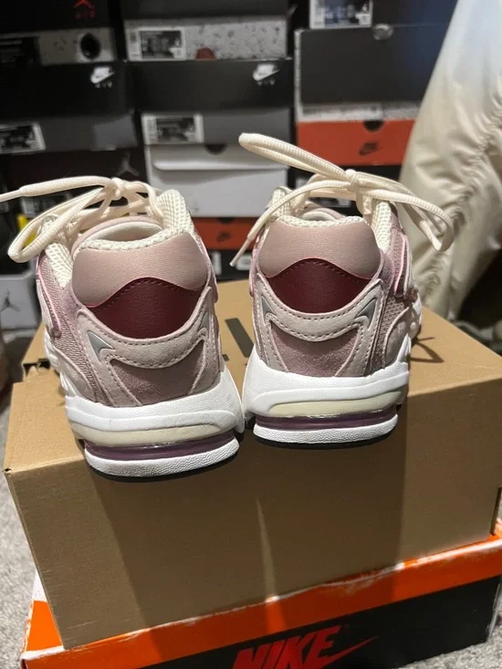 adidas Originals Women’s Beige and Orange Lace-Up Sneakers - Picture 6 of 9